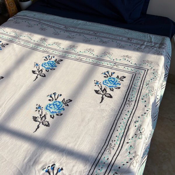 Falak Handblock Reversible Dohar - Image 3