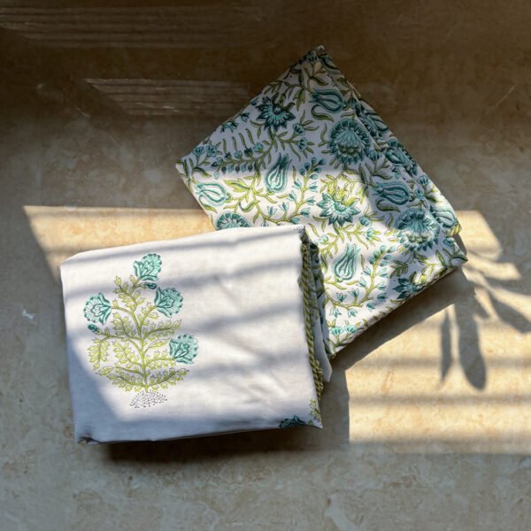 Bageecha Handblock Reversible Dohar
