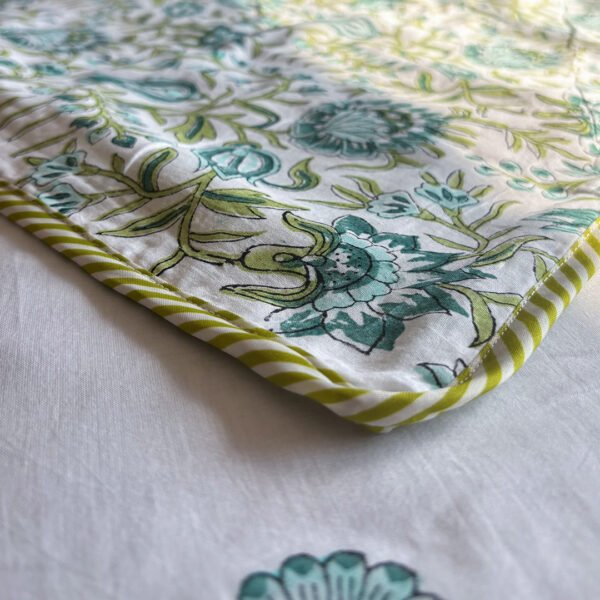 Bageecha Handblock Reversible Dohar - Image 5
